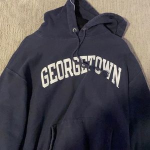 Georgetown Champion hoodie Reverse weave